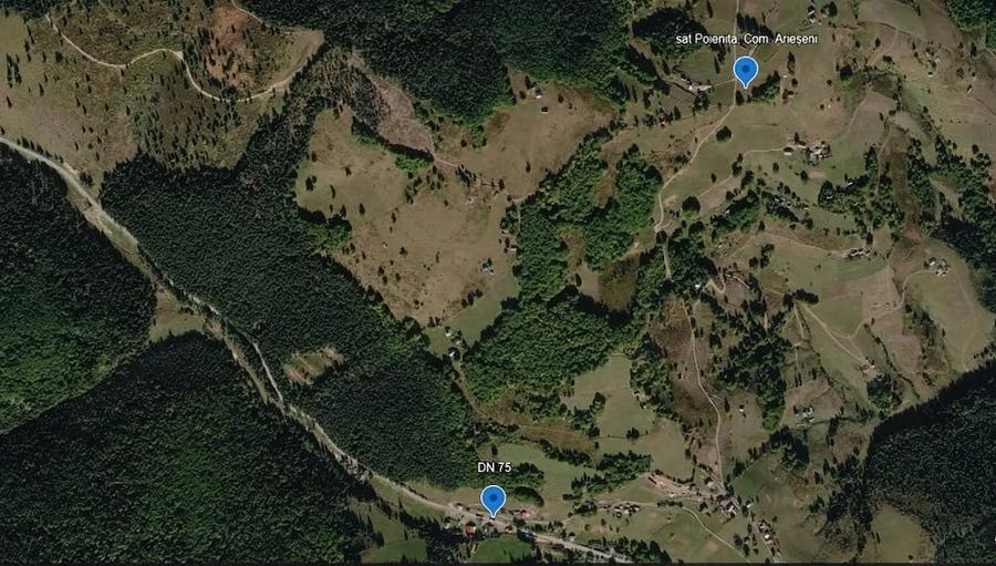 Teren de 2922 mp, în Bubești