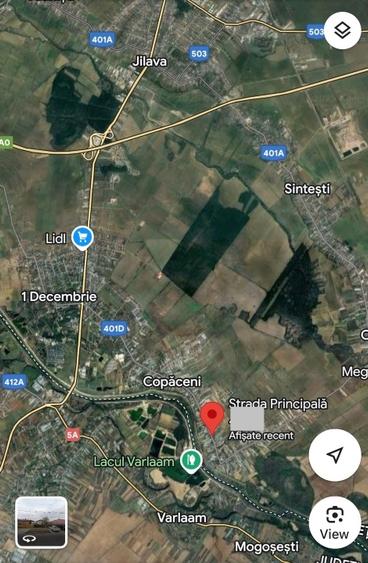 Teren Construcții intravilan de 1430 mp, în Copăceni