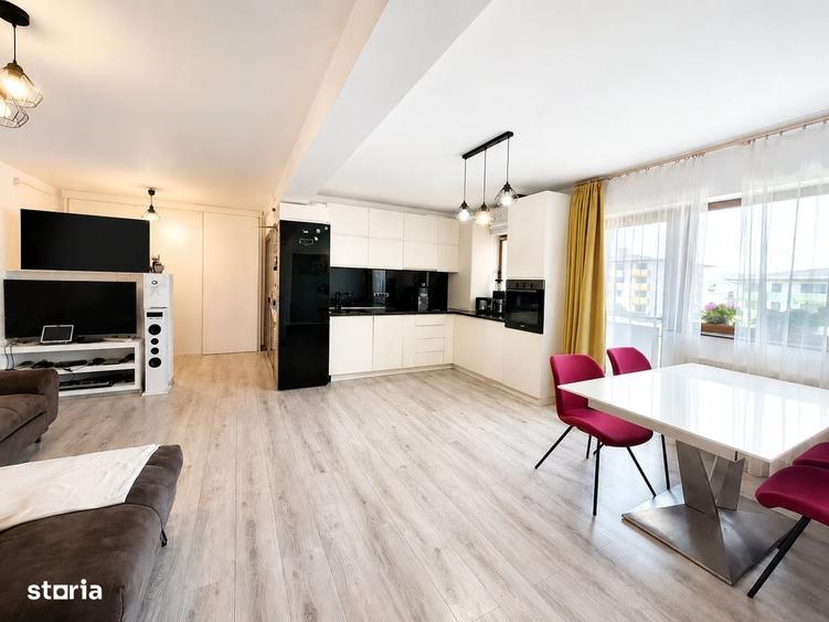 Apartament cu 3 camere semidecomandat în Florești — fotografia 2