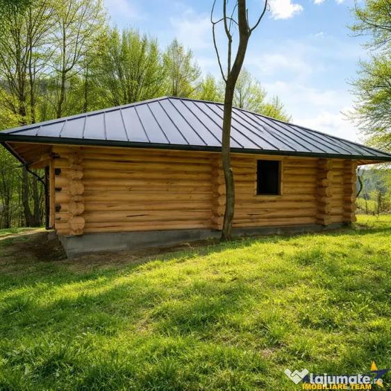 3.000mp de incantare montana cu cabana din lemn masiv, Zarne - 7