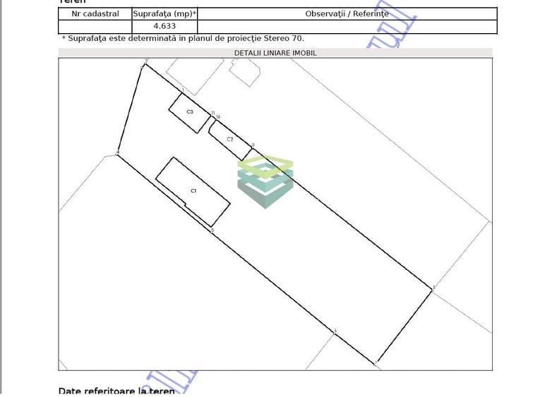 Teren Construcții intravilan de 5933 mp, în Jilava