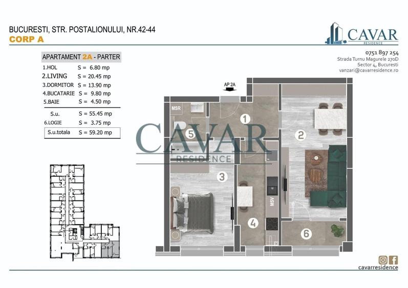 Alege Inspirat. Alege Proiectele Cavar Residence - 15
