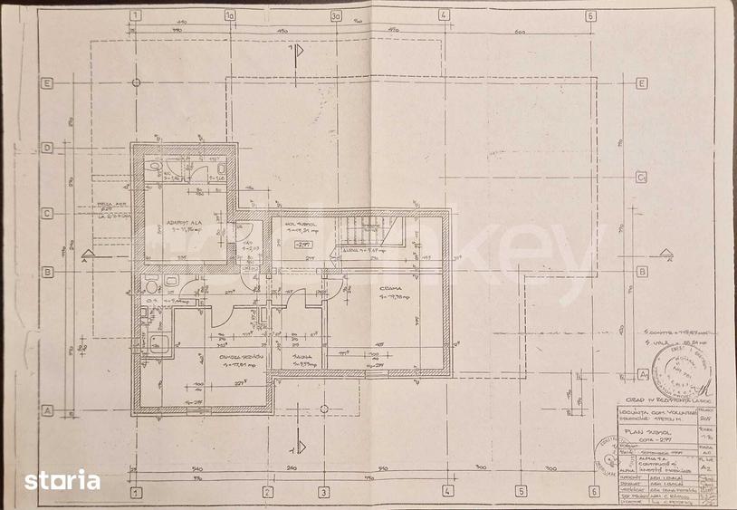 Casă cu Teren 1775 Mp în Central