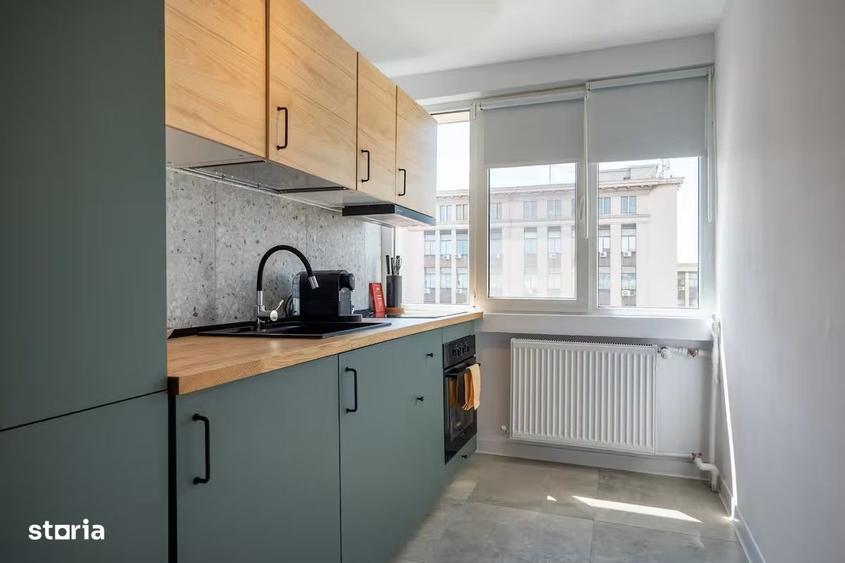 Apartament cu 2 camere, mobilat în P-ța Universității