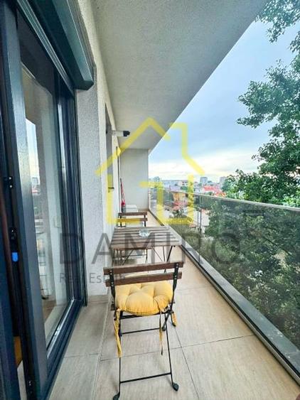 Apartament cu 2 camere semidecomandat în Banu Manta