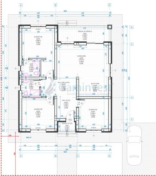 Casă individuală cu 4 camere cu Teren 467 Mp în Livada de Bihor