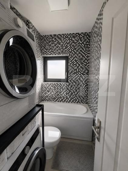 Apartament cu 3 camere semidecomandat, mobilat în Borhanci