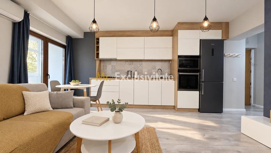 Apartament cu 2 camere semidecomandat, mobilat în Nerva Traian