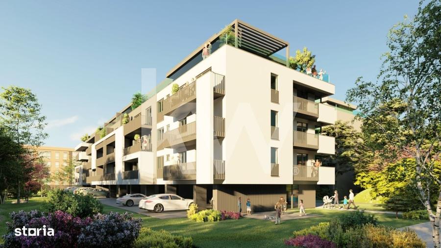 Apartament cu 2 camere decomandat în Noua
