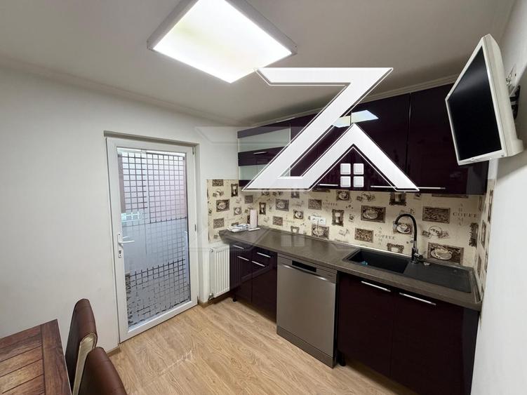 Apartament cu 3 camere decomandat, mobilat în Rovine