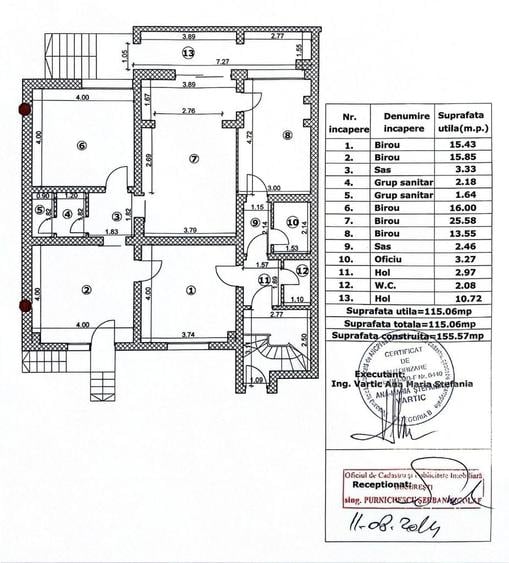 Apartament cu 4 camere în Domenii