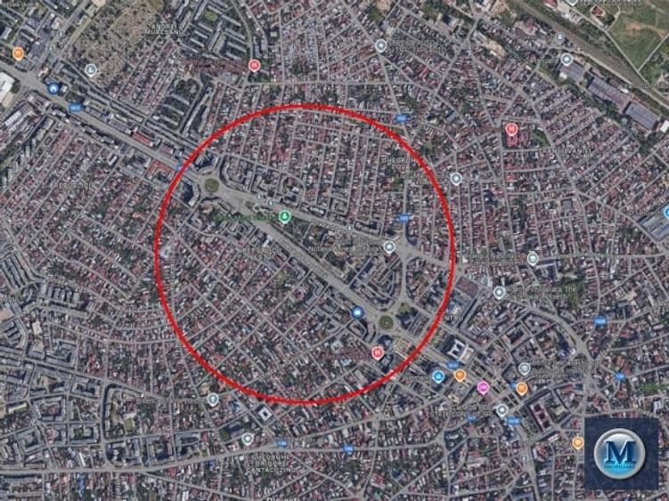 Teren Construcții intravilan de 400 mp, în P-ța Mihai Viteazu