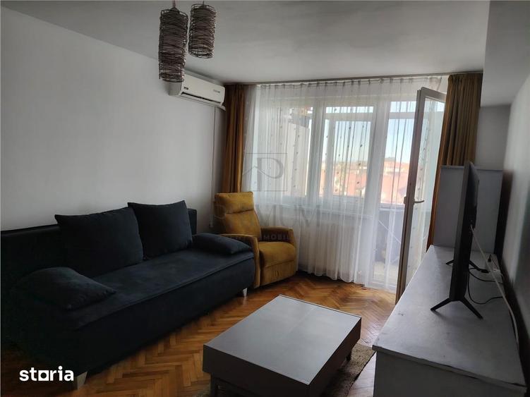 Apartament cu 2 camere semidecomandat, mobilat în Iosefin