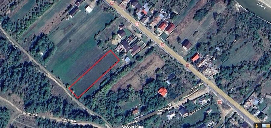 Teren de 2500 mp, în Vitănești