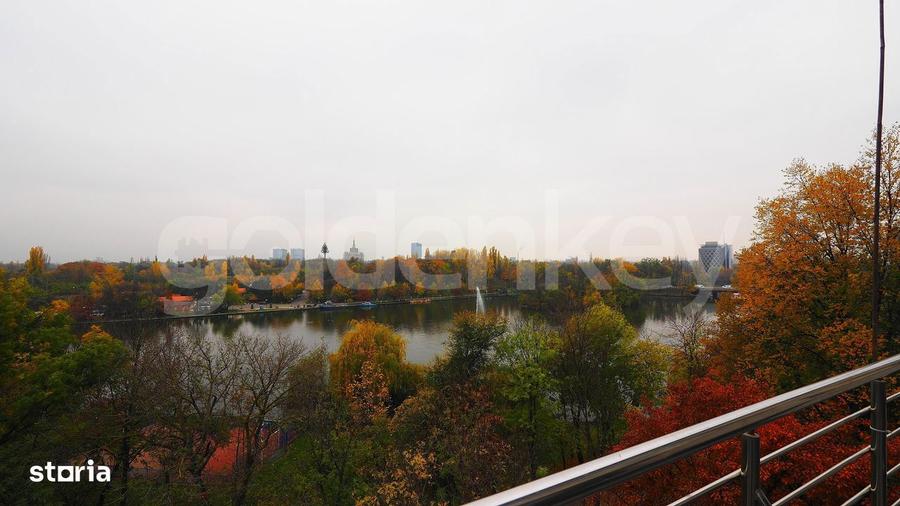 Apartament cu 5 camere, mobilat în Băneasa