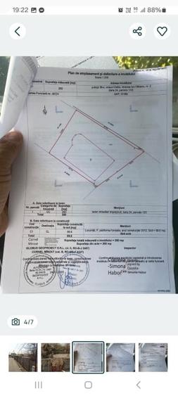 Teren Construcții intravilan de 260 mp, în Central