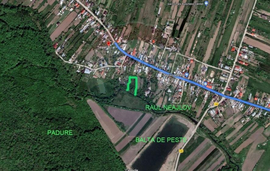 Teren Construcții intravilan de 2000 mp, în Sud