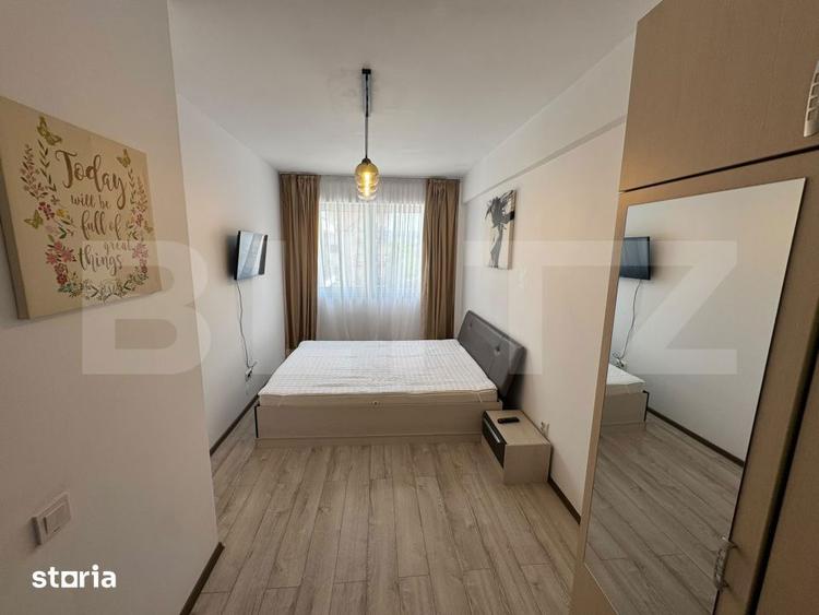 Apartament cu 2 camere semidecomandat în Între Lacuri