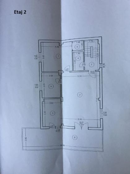 Casă individuală cu 11 camere cu Canalizare în Militari