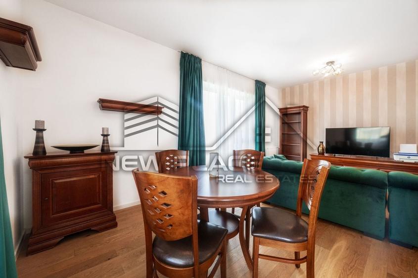 Apartament cu 2 camere decomandat, mobilat în Herăstrău