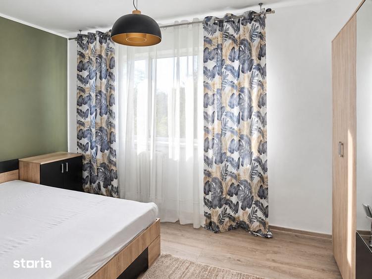 Apartament cu 2 camere semidecomandat, mobilat în Podu Roș
