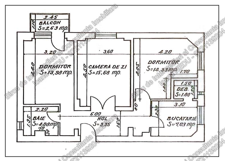 🙋Faleza NORD🔸3 Camere 70m² Mobilat Utilat LUX Centrala Renovat - 9