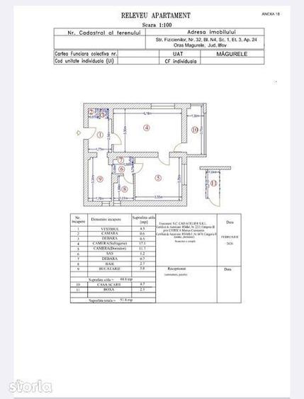 Apartament cu 2 camere în Central