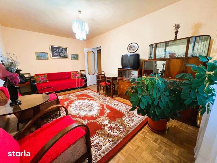 Apartament cu 2 camere semidecomandat în Aleea Carpați