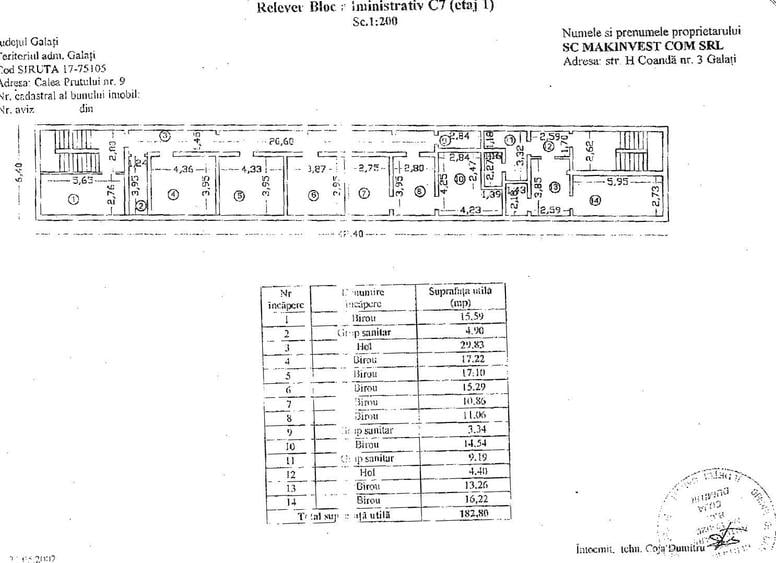 Spațiu industrial, de 267.89999389648 mp, în Est