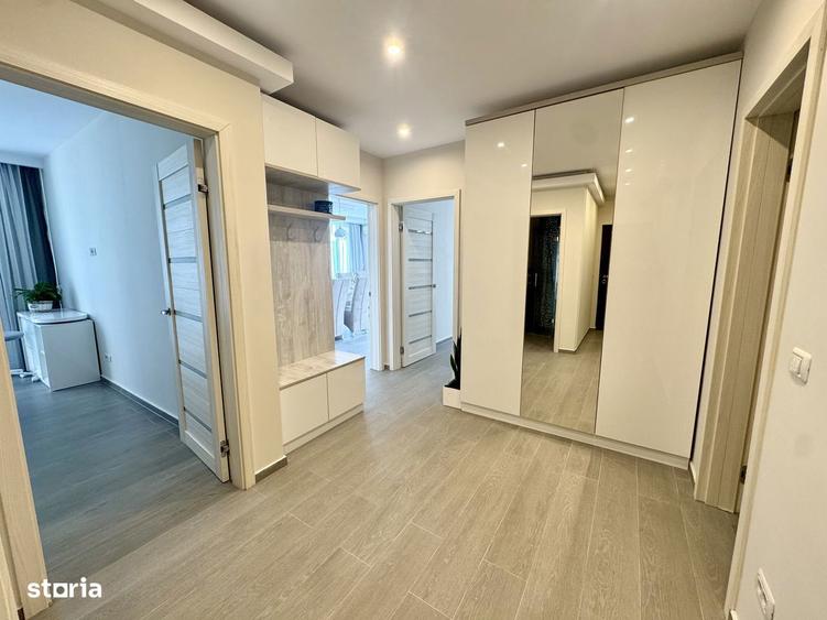 Inchiriez apartament 3 camere + parcare, amenajat modern, Micalaca - 15