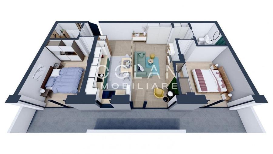 Apartament cu 3 camere în Terezian