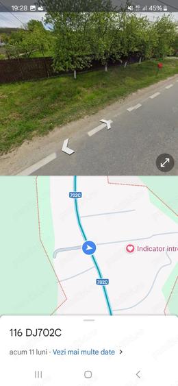 Teren de 2700 mp, în Bogați