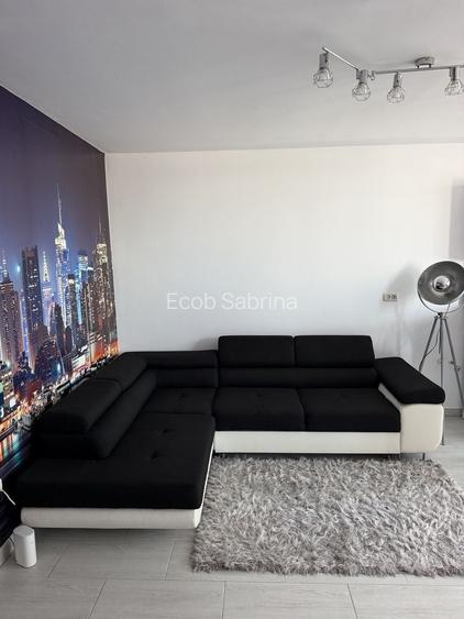 Inchirirez apartament 2 camere, open-space, complet mobilat Giroc, zona ESO. Loc de parcare inclus