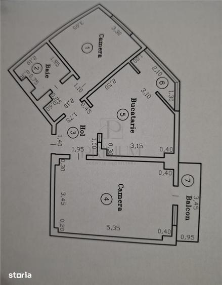 DAMBOVITA - 2 CAMERE - DECOMANDAT - CENTRALA PROPRIE - ETAJ INTERMEDIA - 6
