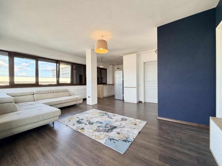 Apartament cu 2 camere semidecomandat, mobilat în Bună Ziua