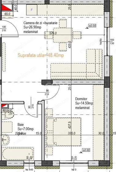 Apartament cu 2 camere în Sântandrei