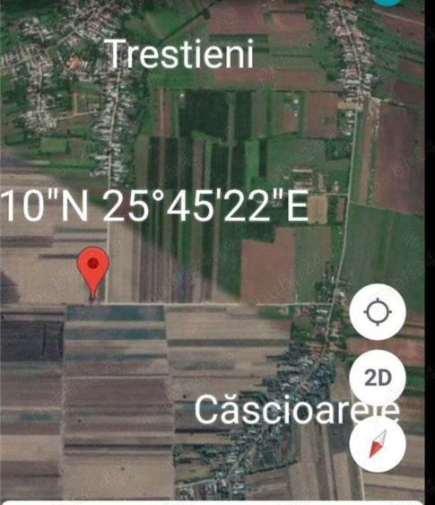 Teren de 2500 mp, în Ulmi