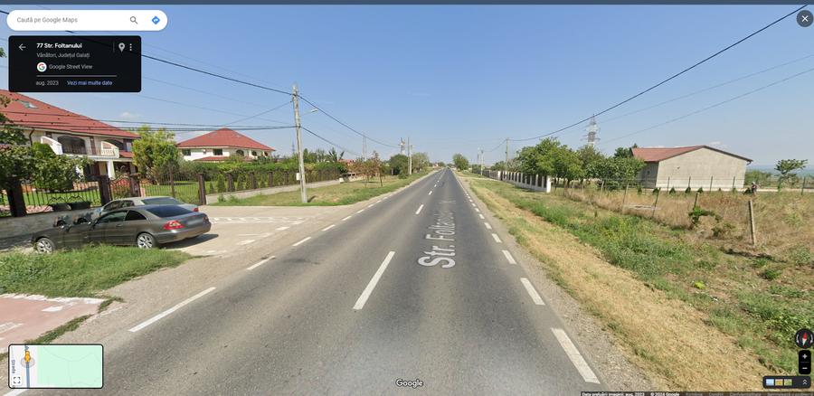 Teren Construcții intravilan de 1100 mp, în Vânători