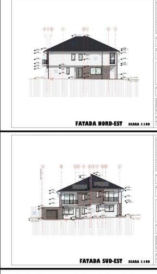 Duplex cu 4 camere cu Canalizare în Borhanci