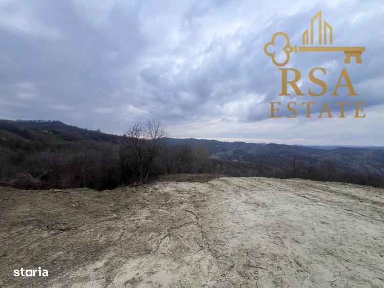 Teren 2500 mp Feteni-Valcea, priveliste spectaculoasa, zona linistita - 1