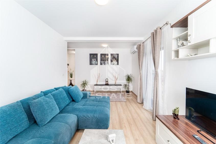 Apartament cu 2 camere decomandat, mobilat în Giroc
