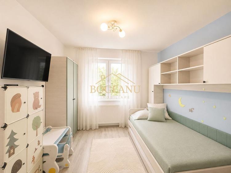Apartament cu 3 camere decomandat, mobilat în Giroc