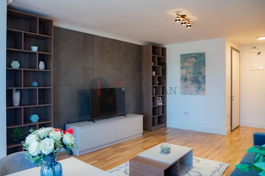 Apartament cu 2 camere, mobilat în Barbu Văcărescu