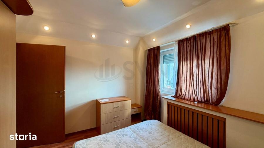 Apartament cu 2 camere semidecomandat, mobilat în Moșilor