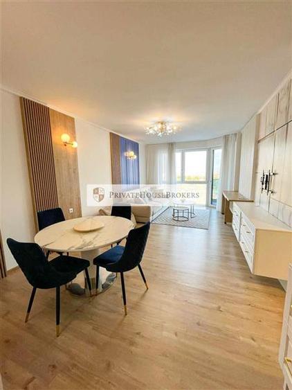 Apartament cu 2 camere semidecomandat, mobilat în Floreasca