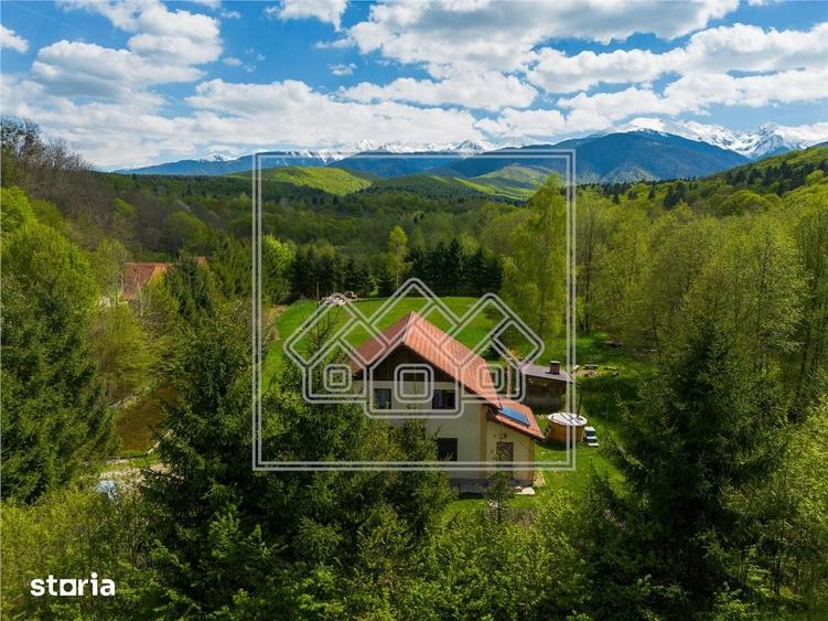 Casă cu 5 camere cu Teren 3400 Mp în Porumbacu de Jos