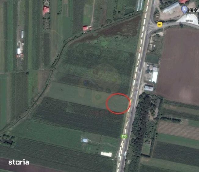 Teren de 3080 mp, în Frătești