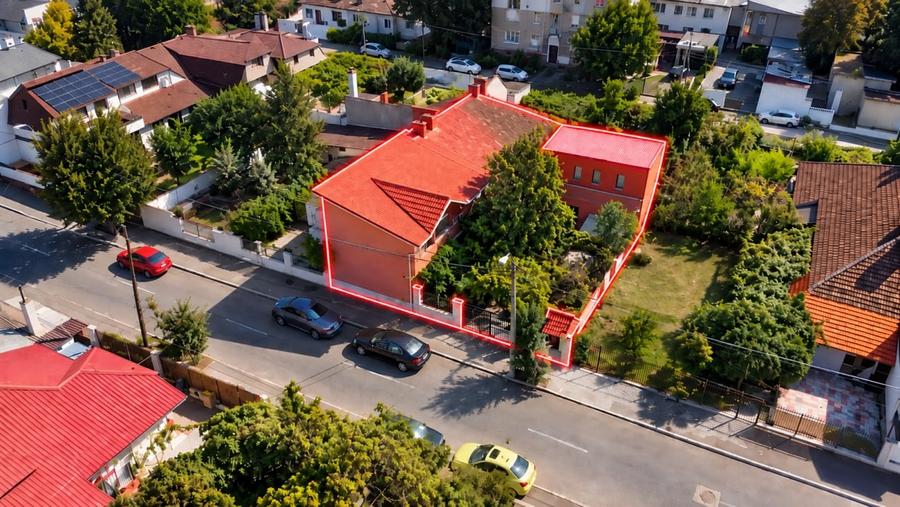Casă individuală cu 6 camere cu Canalizare în Palas