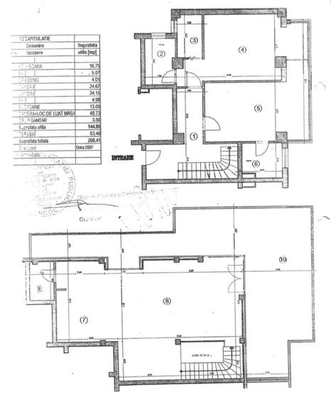 Apartament cu 3 camere decomandat în Central