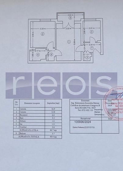 Apartament cu 2 camere semidecomandat în Nicolae Grigorescu